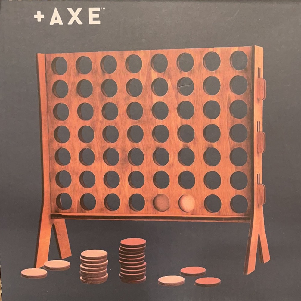 ❤️NEW!!!❤️ Hammer +Axe 4-in a Row Game. Free Bag.